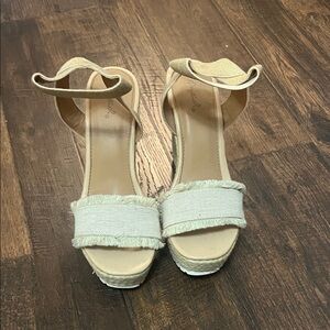 Women's Tan Espadrille Sandals